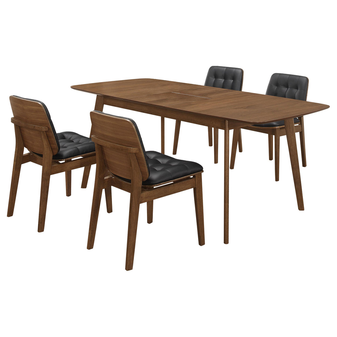 coaster-furniture-106591-s5k-redbridge-rectangular-5-piece-dining-set-natural-walnut