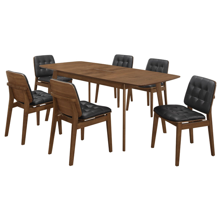 coaster-furniture-106591-s7k-redbridge-rectangular-7-piece-dining-set-natural-walnut
