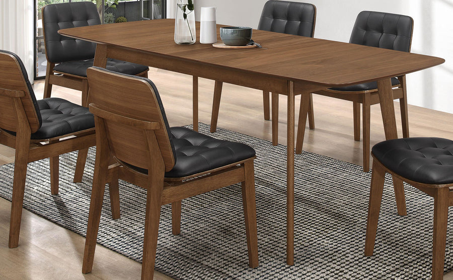 coaster-furniture-106591-redbridge-75-inch-extension-leaf-dining-table-natural-walnut