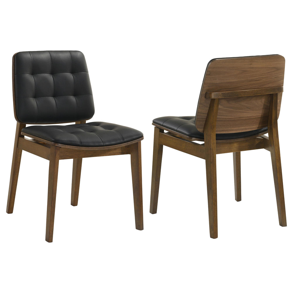 coaster-furniture-106596-redbridge-upholstered-dining-side-chair-walnut