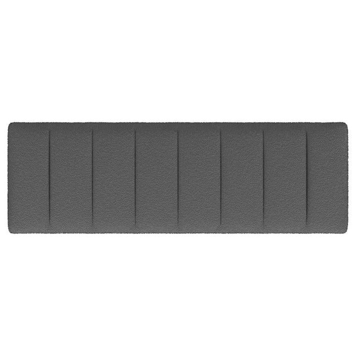 Mesa - Boucle Upholstered Tufted Accent Bench - Charcoal