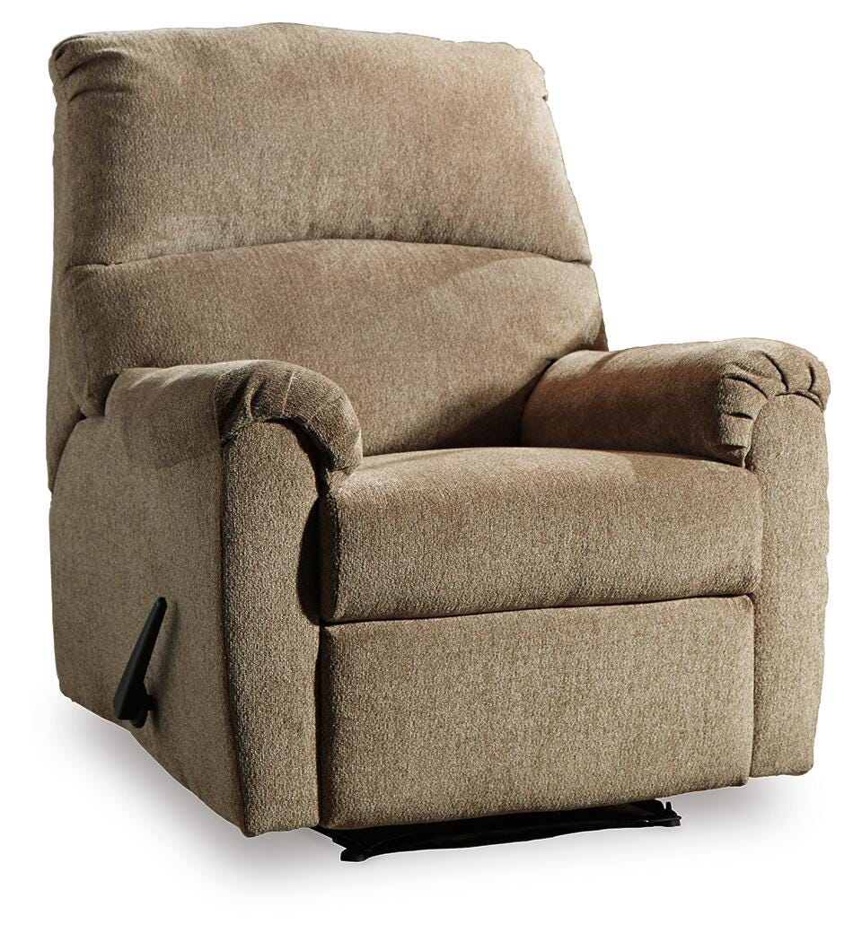 Nerviano Recliner - Light Brown (1)