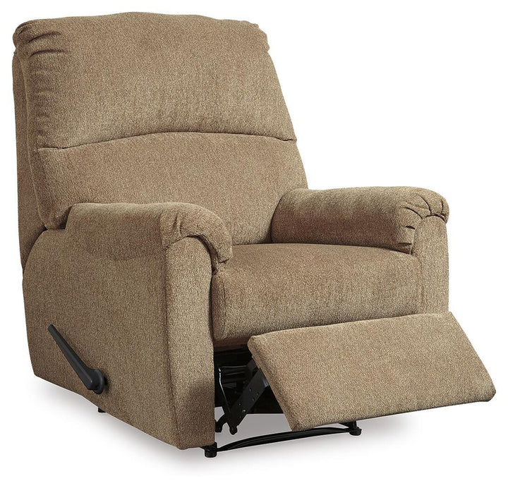 Nerviano Recliner - Light Brown (3)