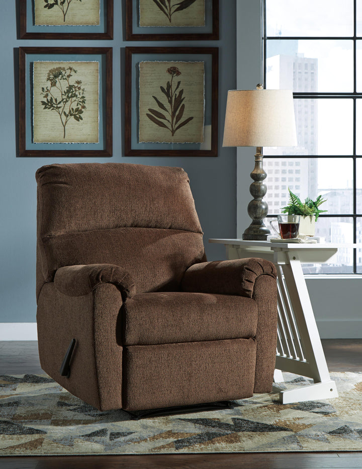 Nerviano Recliner - Dark Brown (7)
