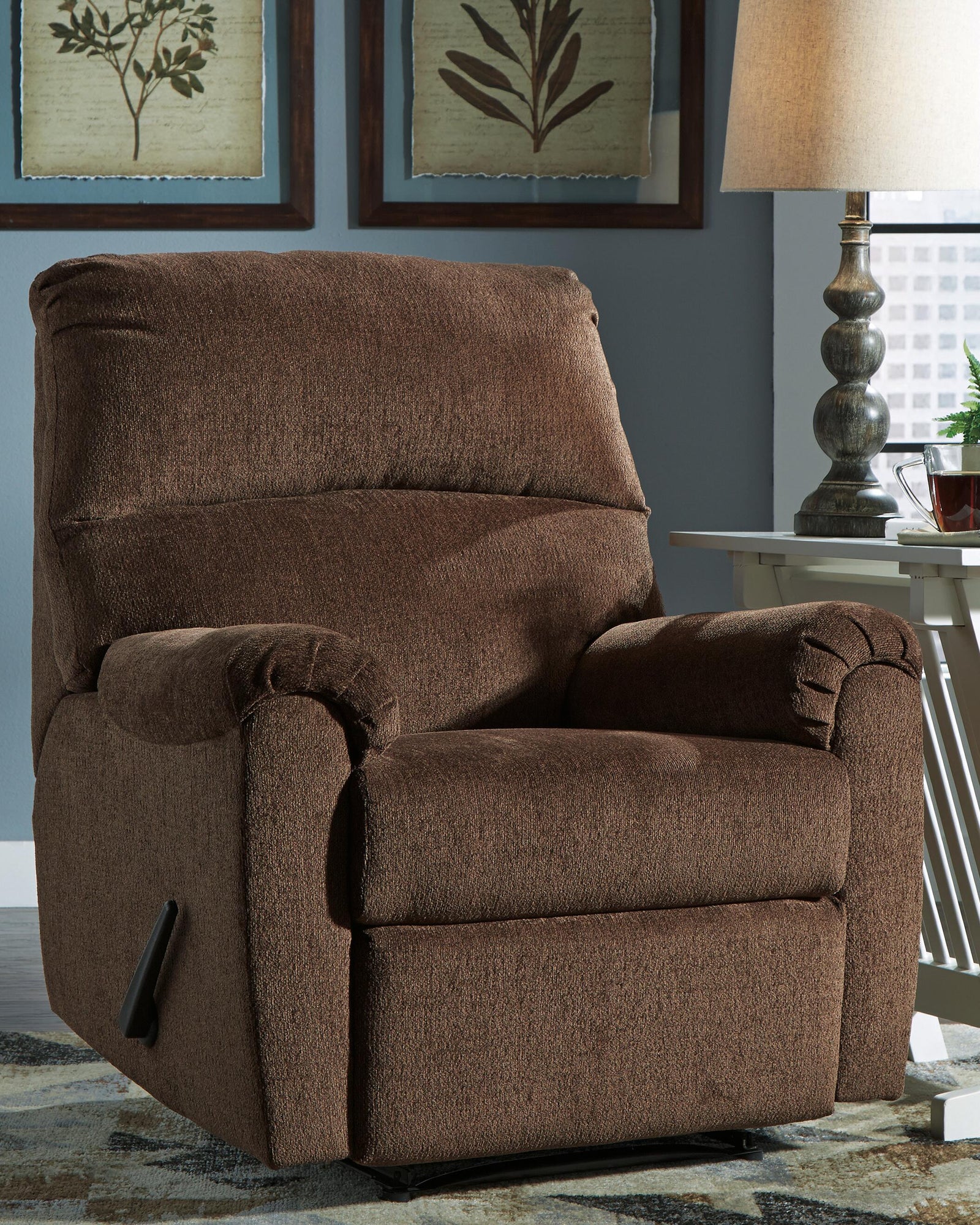Nerviano Recliner - Dark Brown (2)