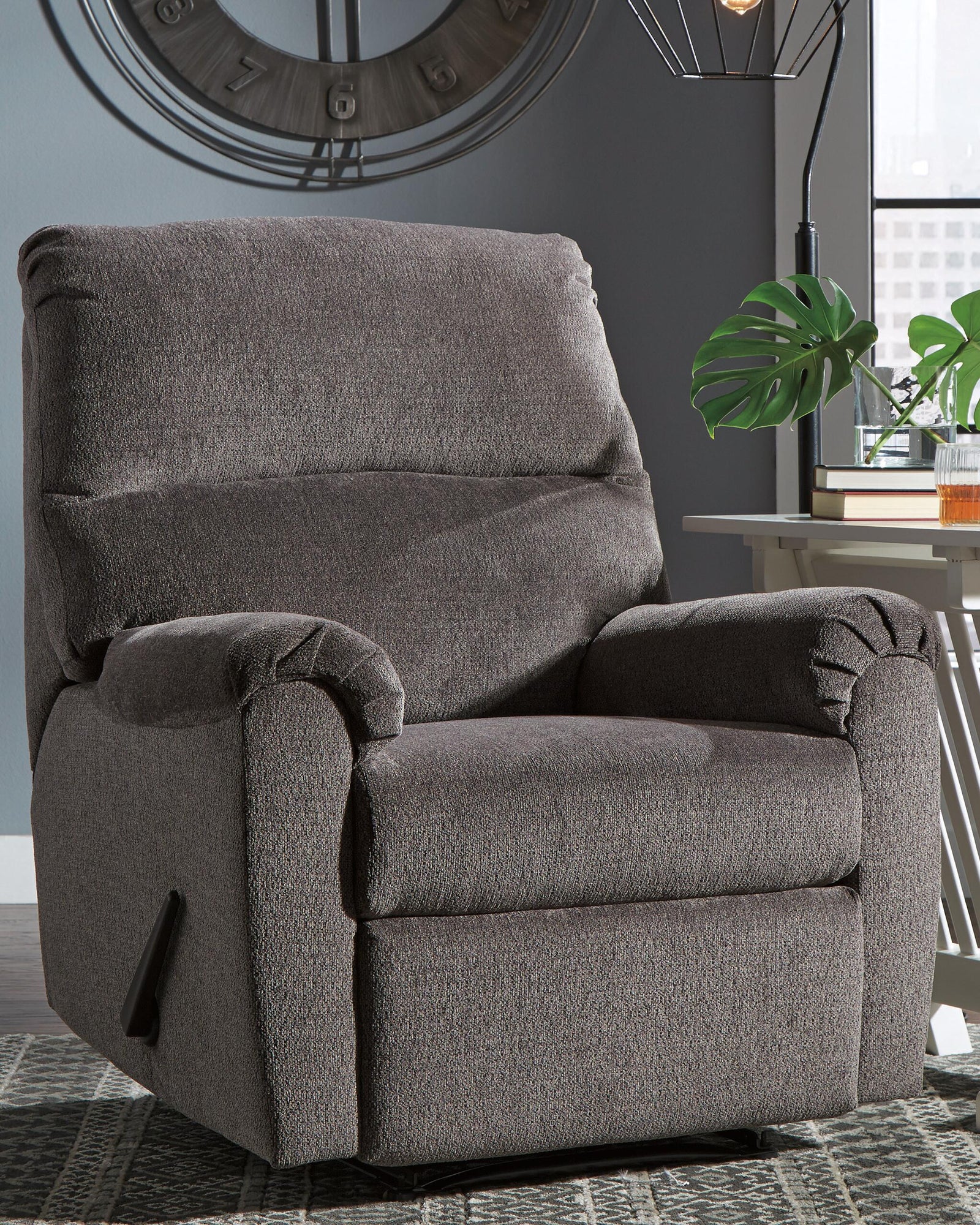 Nerviano Recliner - Gray (2)