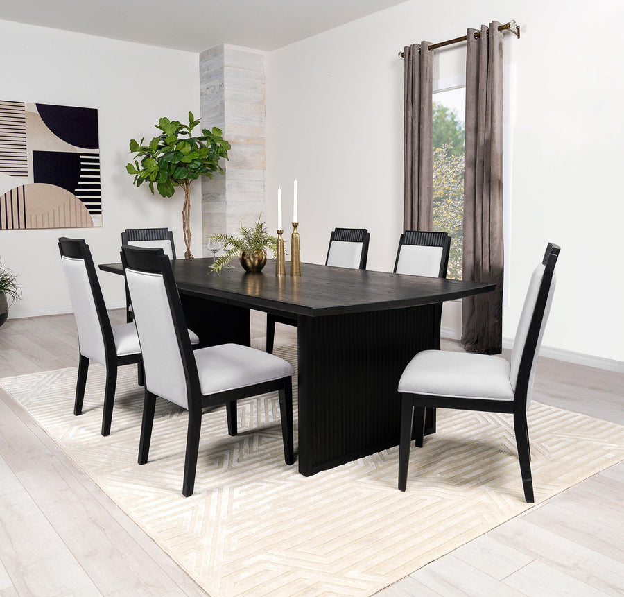 coaster-furniture-108231-s7-brookmead-7-piece-extension-leaf-dining-table-set-black