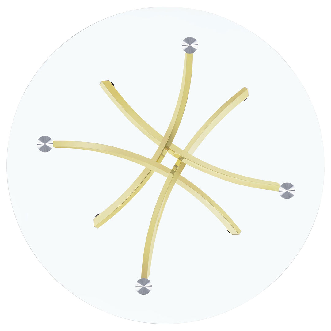 Coaster Furniture 224731KE-S5 Lucia 5-piece Eastern King Bedroom Set Beige and White