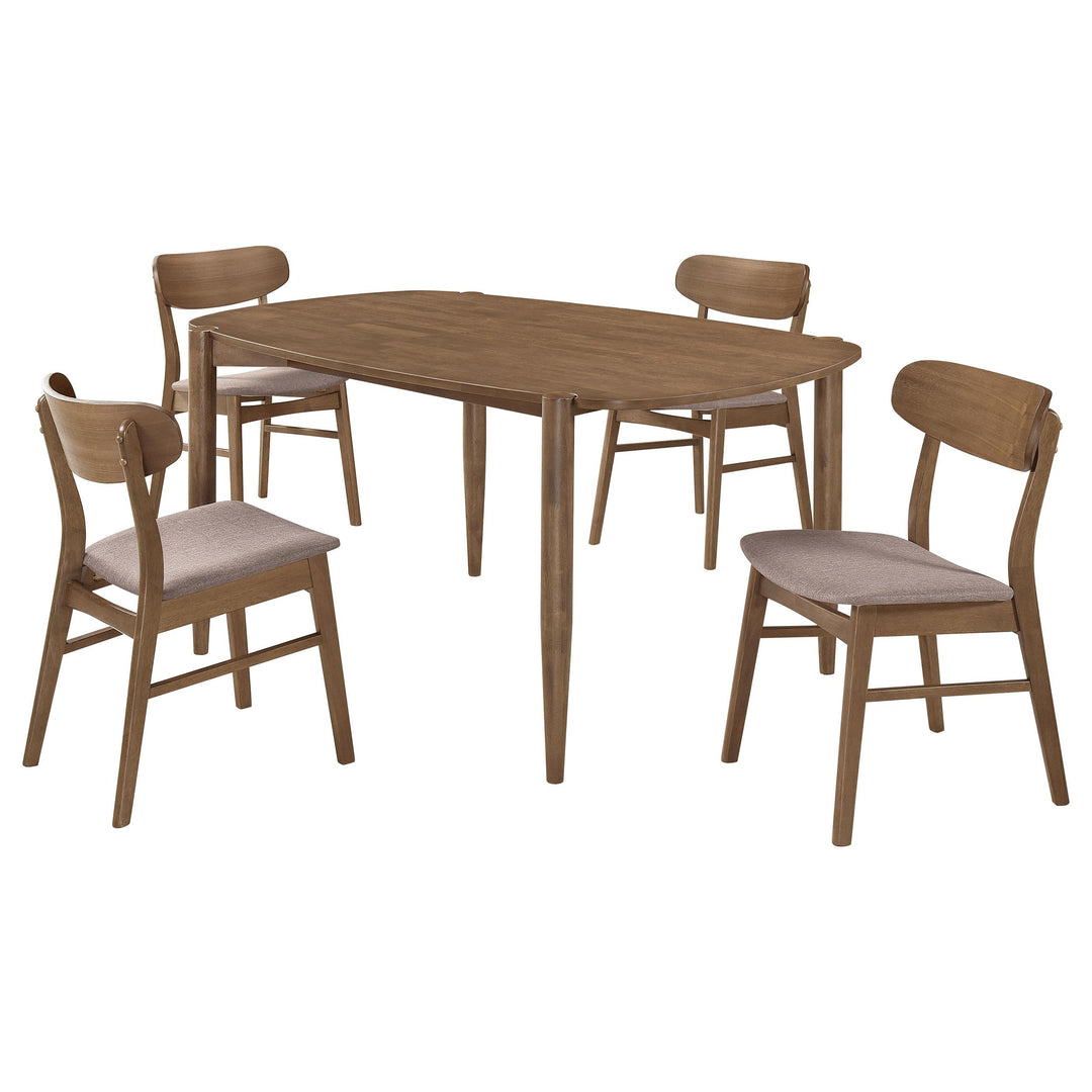 coaster-furniture-108461-s5-dortch-5-piece-oval-solid-wood-dining-set-walnut