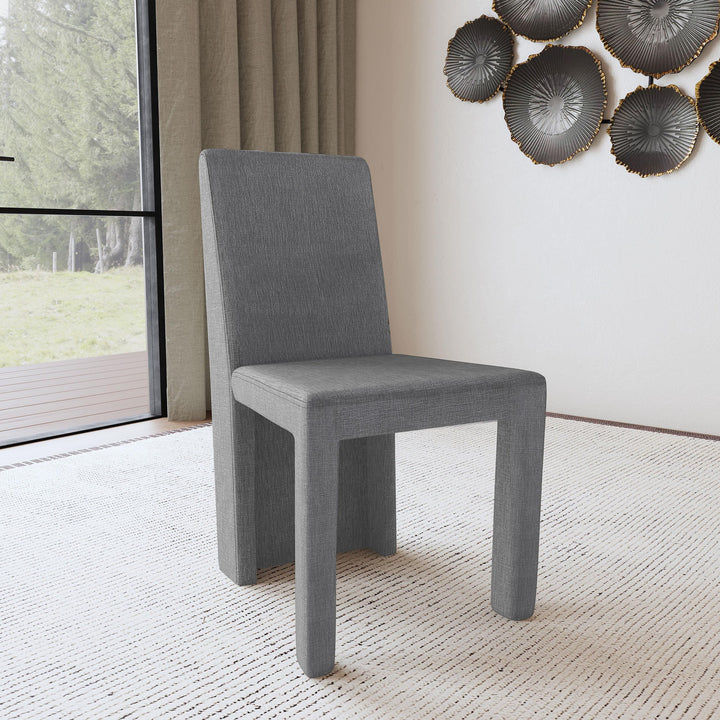 Coaster Furniture 108512 Tordera Velvet Upholstered Dining Side Chair Grey