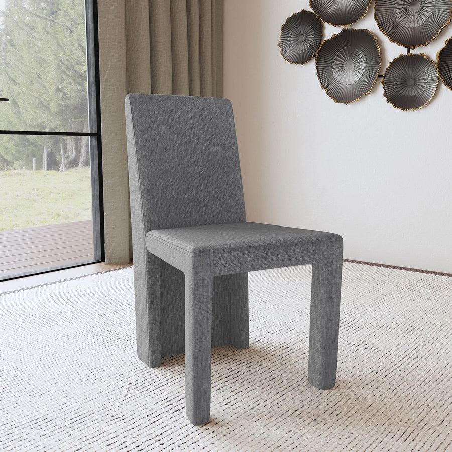Coaster Furniture 108512 Tordera Velvet Upholstered Dining Side Chair Grey