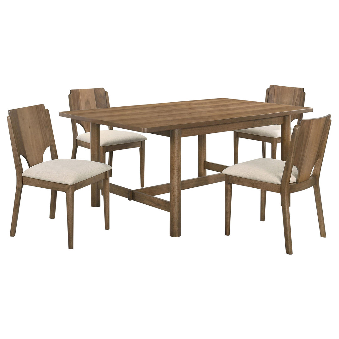 coaster-furniture-108571-s5-crestmore-5-piece-rectangular-dining-table-set-walnut