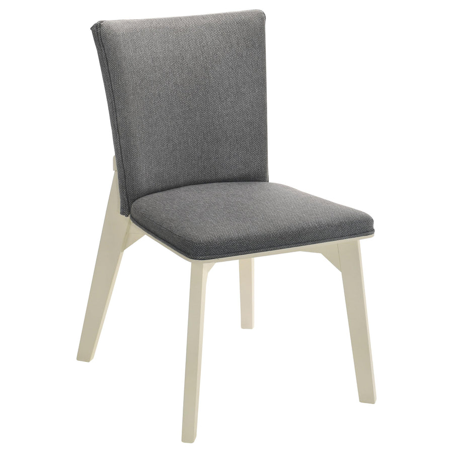 Coaster Furniture 108682 Biloxi Upholstered Dining Side Chair Grey