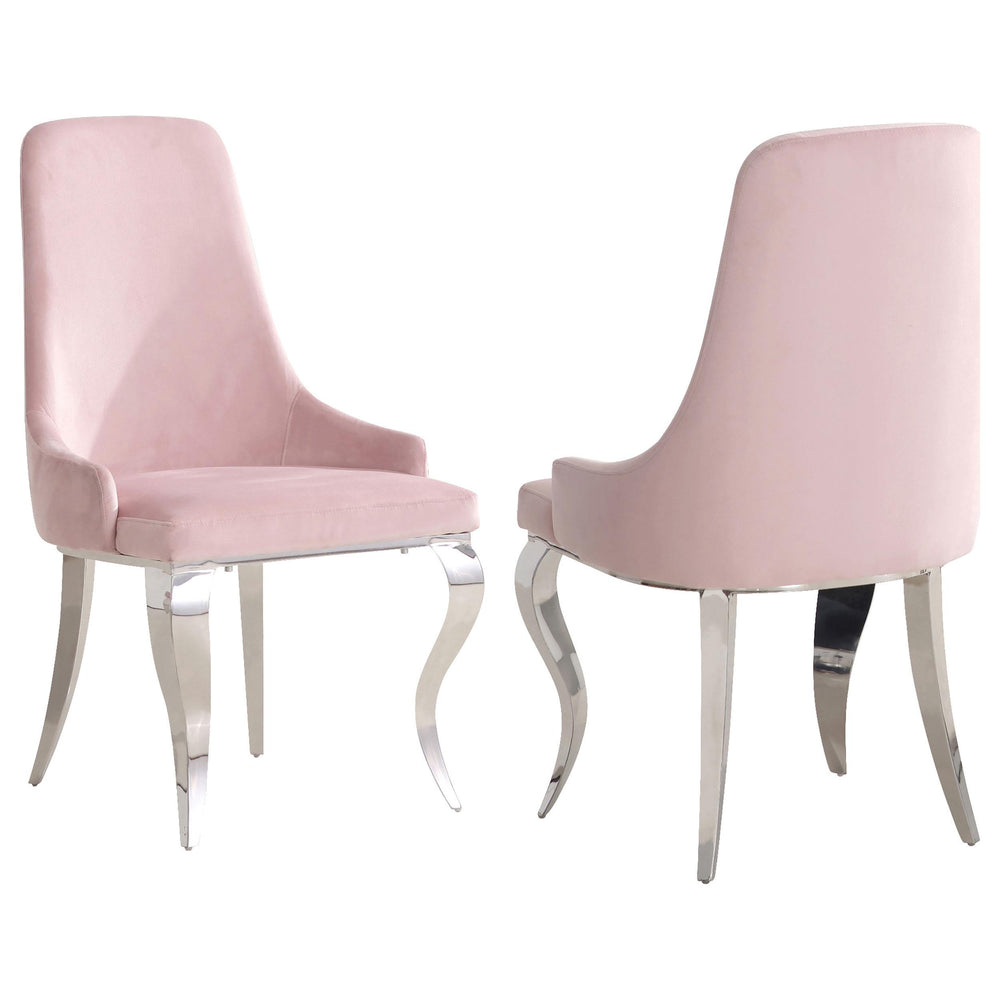 coaster-furniture-108813-antoine-velvet-upholstered-dining-side-chair-pink