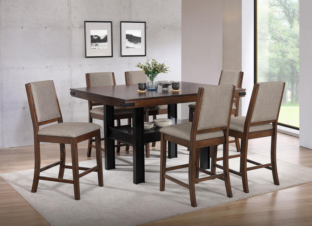 coaster-furniture-108888-s7-patterson-7-piece-counter-height-dining-set-mango-oak