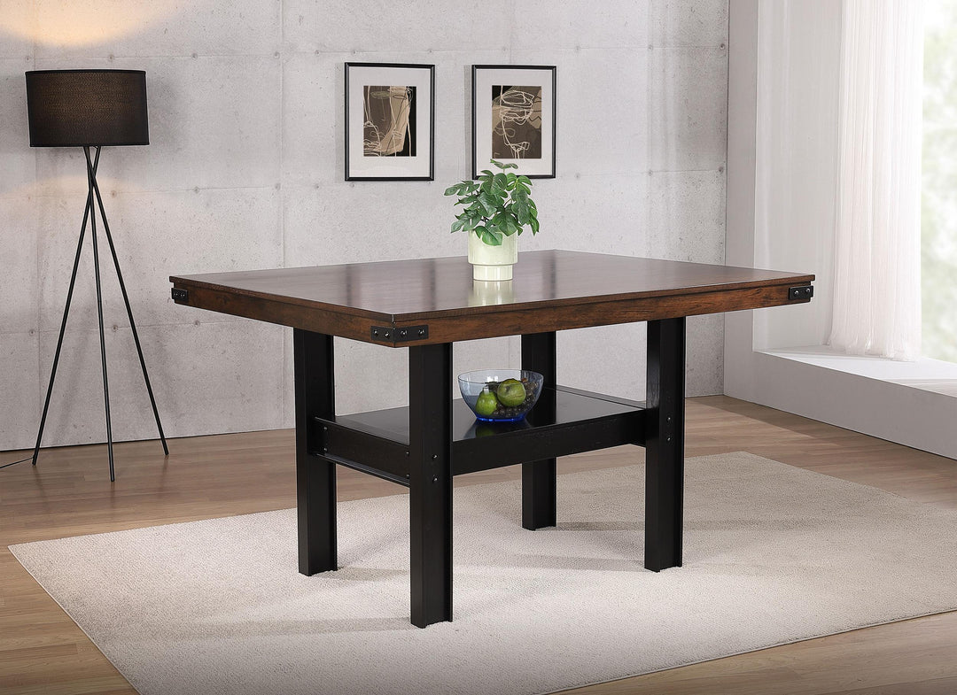 coaster-furniture-108888-patterson-60-inch-counter-height-dining-table-mango-oak