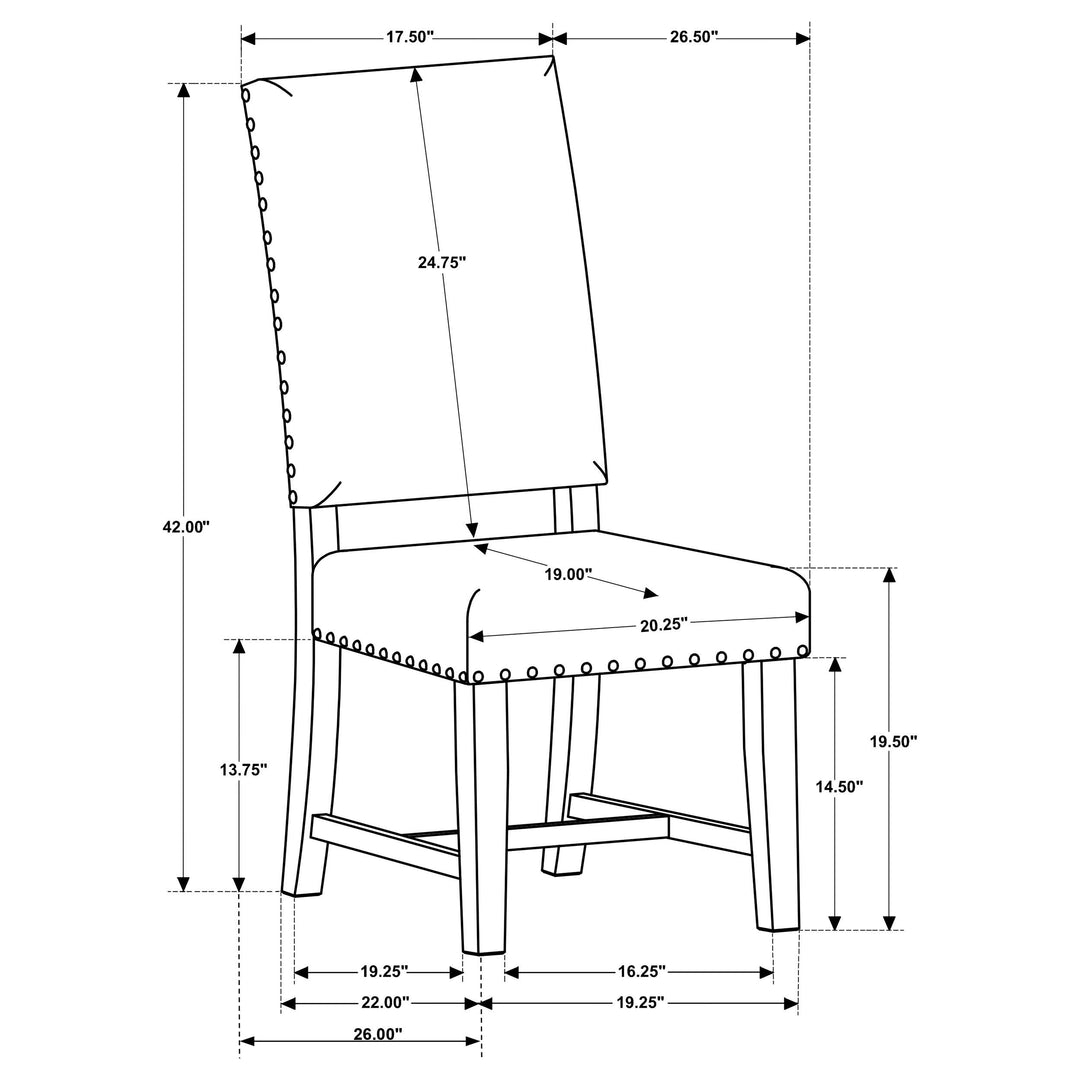Coaster Furniture 224731KE-S5 Lucia 5-piece Eastern King Bedroom Set Beige and White