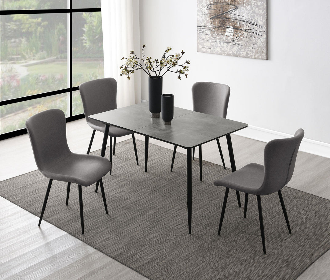 coaster-furniture-109391-s5-horizon-5-piece-dining-set-with-extension-table-grey