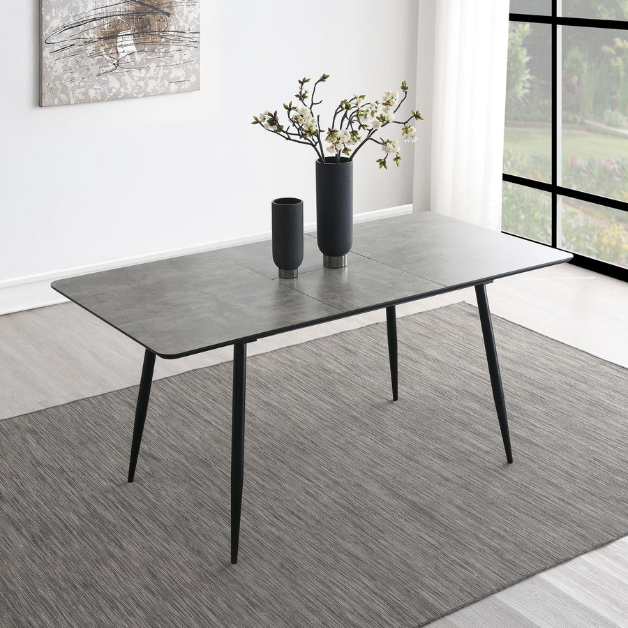 coaster-furniture-109391-horizon-63-inch-butterfly-leaf-extension-dining-table-grey