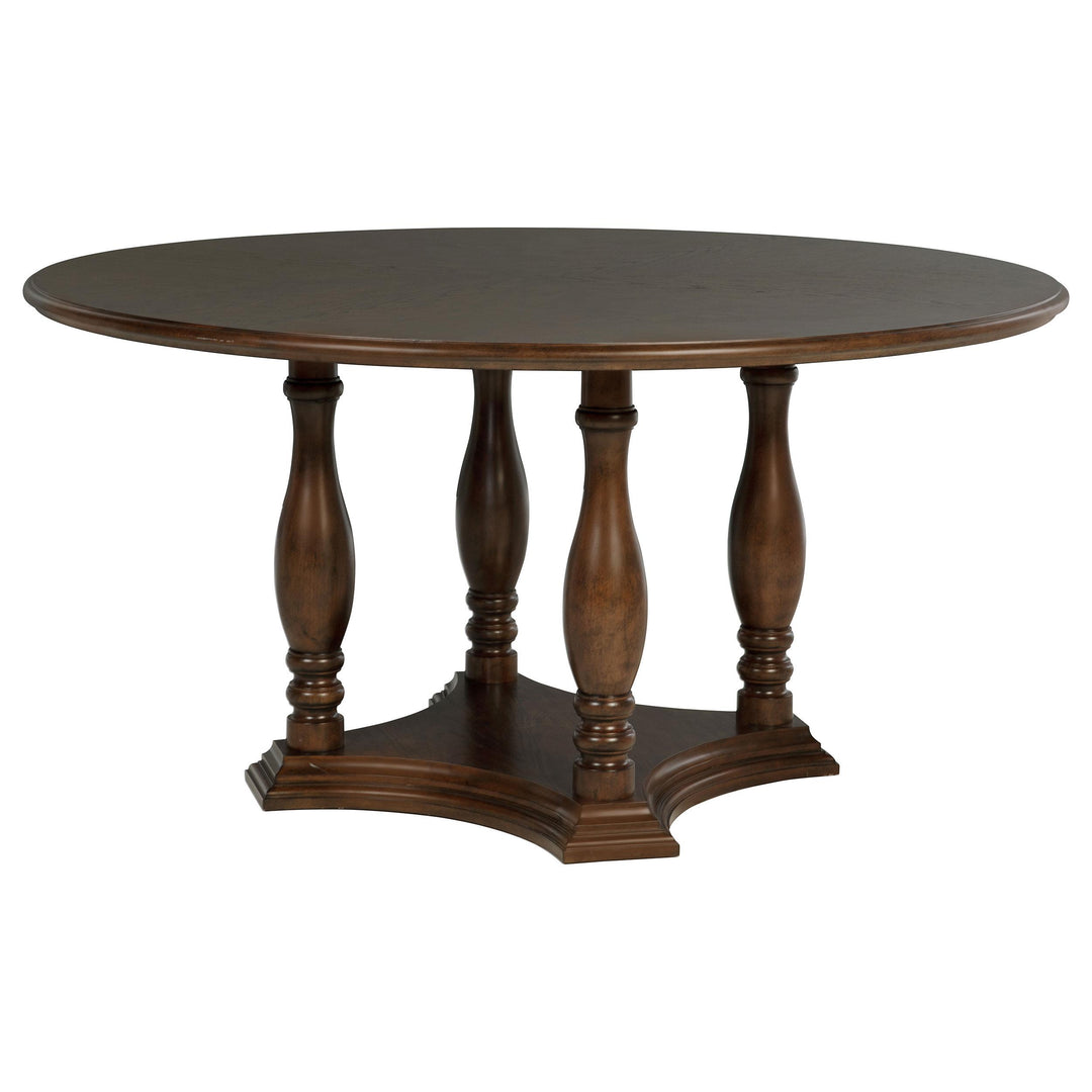 coaster-furniture-109400-s5-landon-5-piece-60-inch-round-dining-table-set-rich-brown
