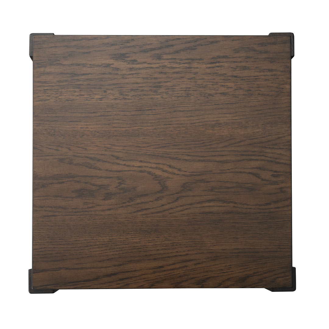 flexsteel-w1076-03-sylvie-short-bunching-table-dark-brown