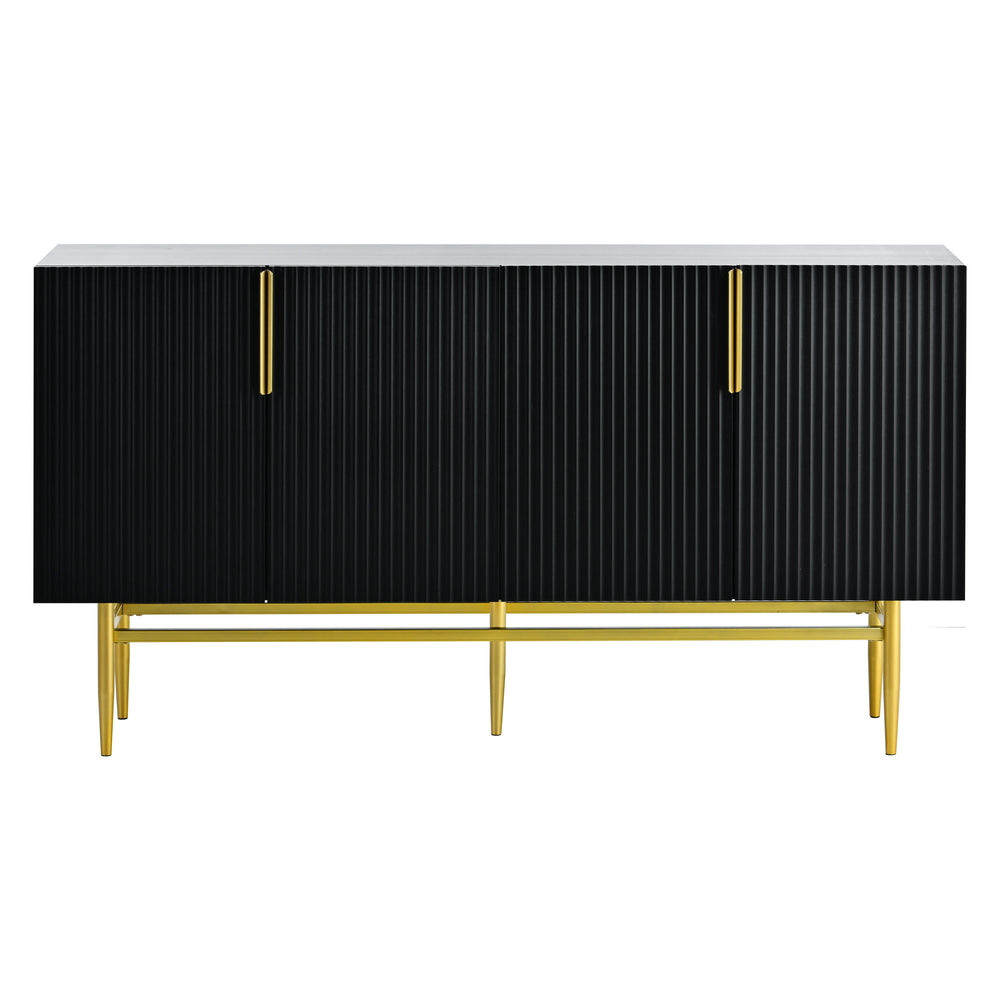 modern-elegant-4-door-sideboard-with-gold-metal-handle