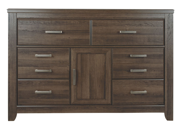 Juararo - Six Drawer Dresser - Dark Brown