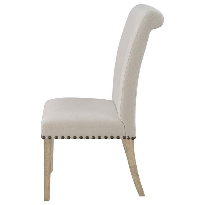 Salem - Fabric Upholstered Dining Side Chair  - Beige