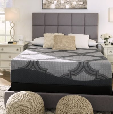 1100 Series Twin XL Mattress - Gray Innerspring Mattress modern furniture Contempo Furniture