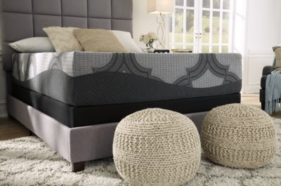 1100 Series Twin XL Mattress - Gray Innerspring Mattress modern furniture Contempo Furniture
