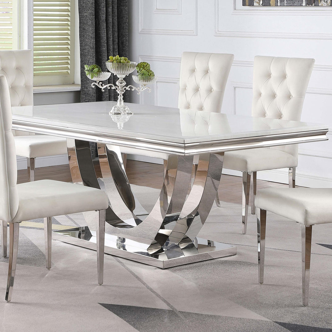 coaster-furniture-111101-kerwin-rectangular-71-inch-stone-top-dining-table-white