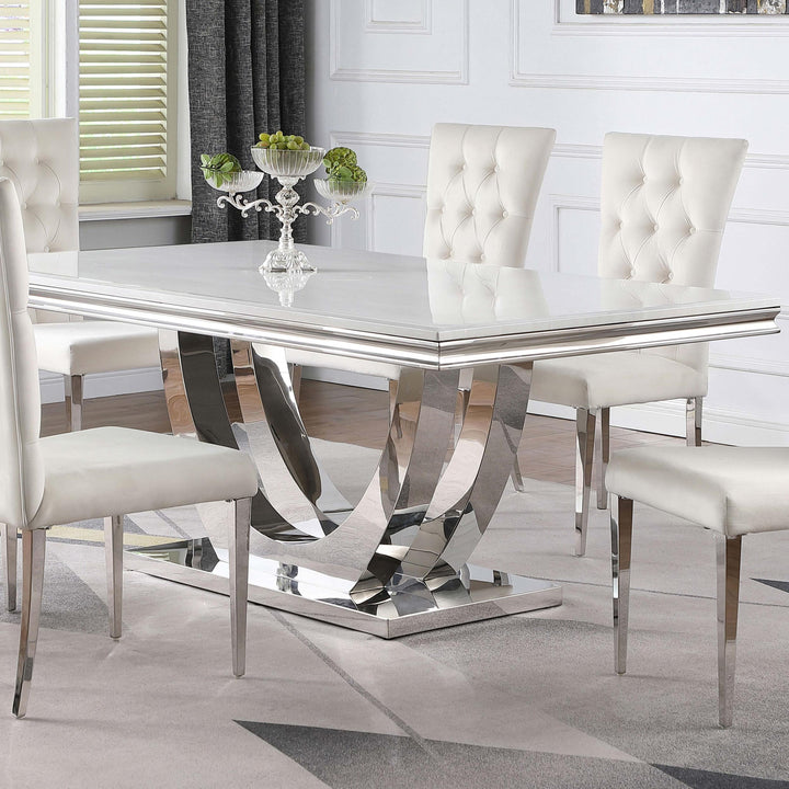 coaster-furniture-111101-kerwin-rectangular-71-inch-stone-top-dining-table-white