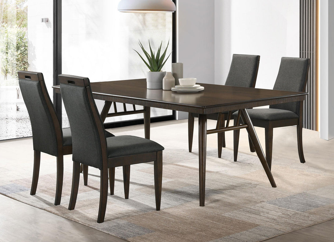 coaster-furniture-115271-s5-wes-5-piece-rectangular-dining-table-set-dark-walnut