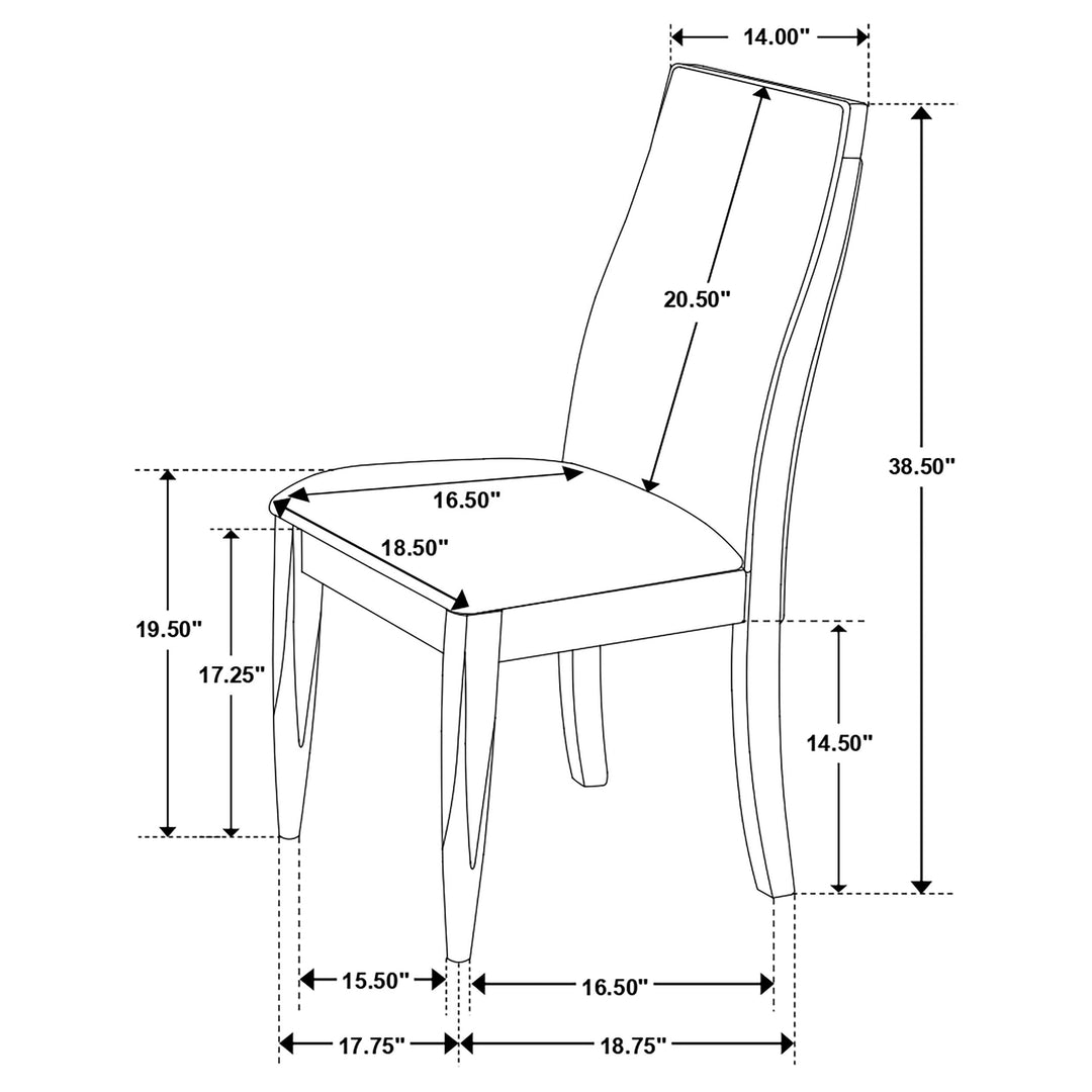 coaster-furniture-115271-s5-wes-5-piece-rectangular-dining-table-set-dark-walnut