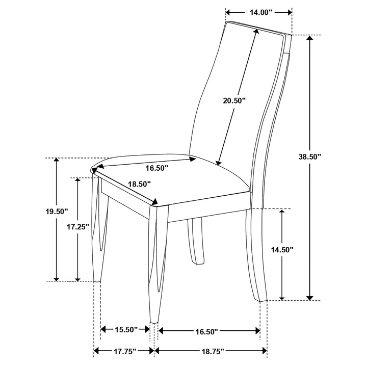 coaster-furniture-115271-s5-wes-5-piece-rectangular-dining-table-set-dark-walnut
