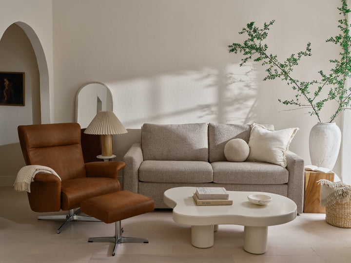 Clara Two-Seater Sofa by American Leather