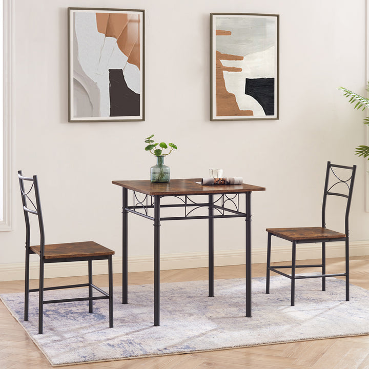 3-piece-kitchen-dining-room-table-set-retro-brown-chair