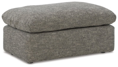 Dramatic Ottoman - Dark Gray - Dark Gray
