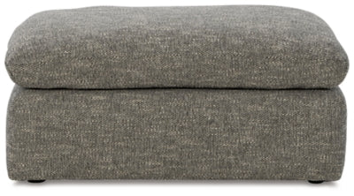 Dramatic Ottoman - Dark Gray