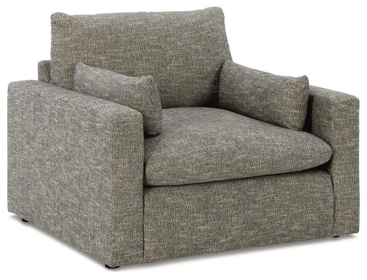 Dramatic Oversized Chair - Dark Gray (1)