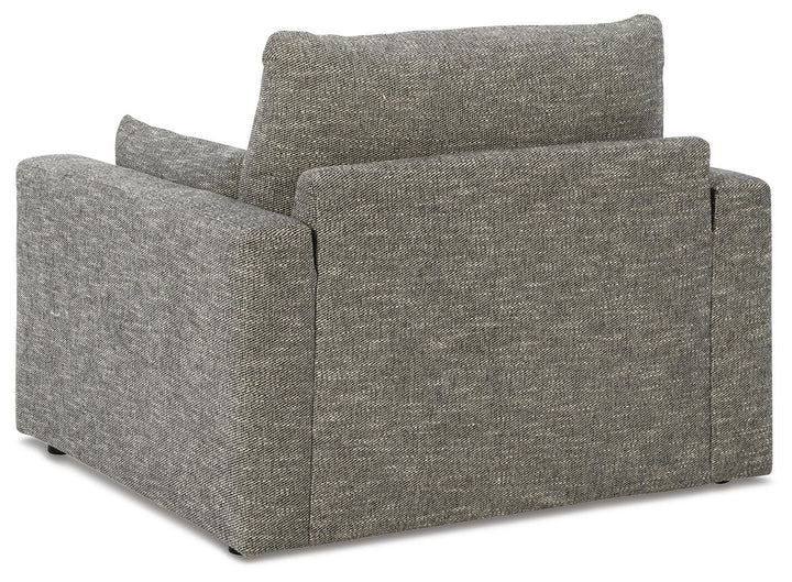 Dramatic Oversized Chair - Dark Gray (5)