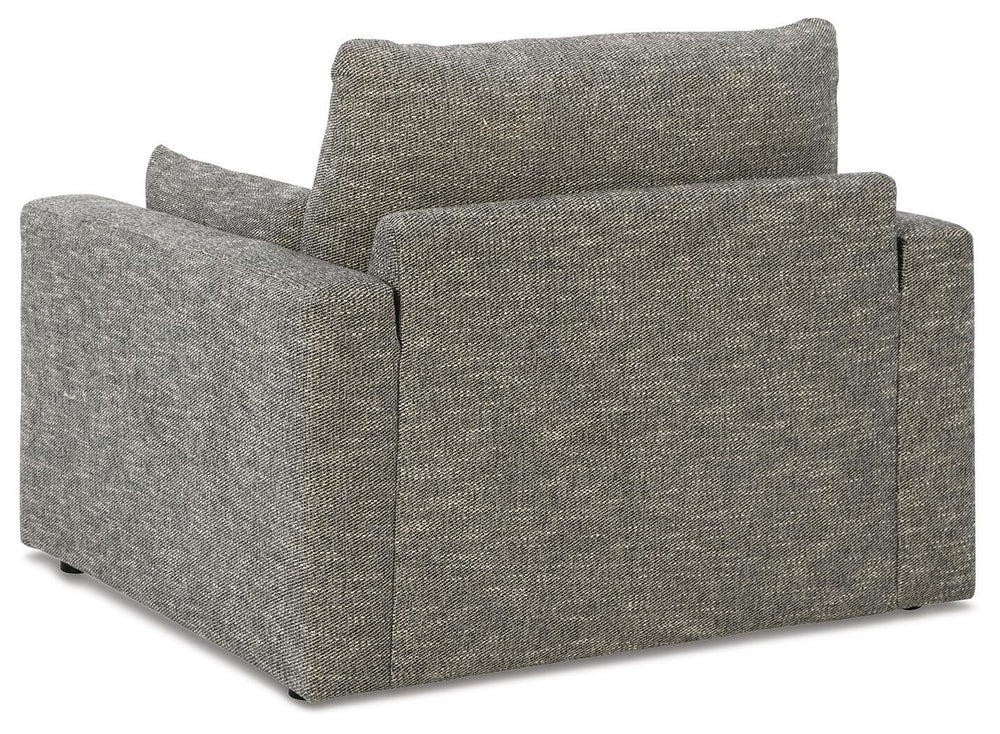 Dramatic Oversized Chair - Dark Gray (5)