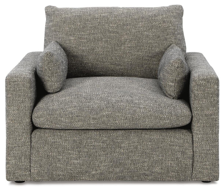 Dramatic Oversized Chair - Dark Gray (3)