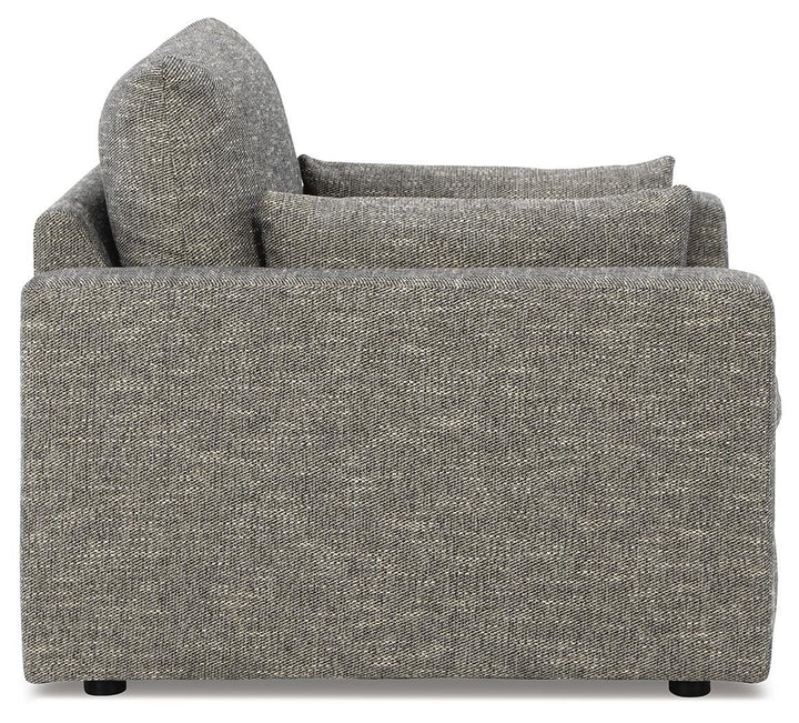 Dramatic Oversized Chair - Dark Gray (4)