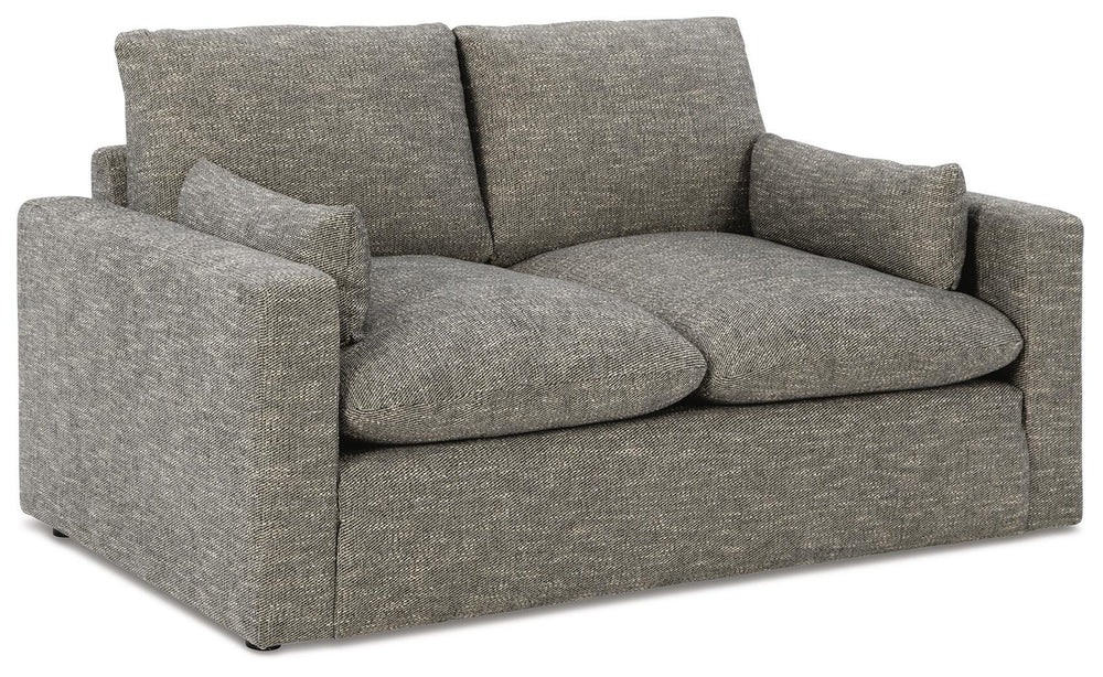 Dramatic Loveseat - Dark Gray (3)