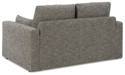Dramatic Loveseat - Dark Gray