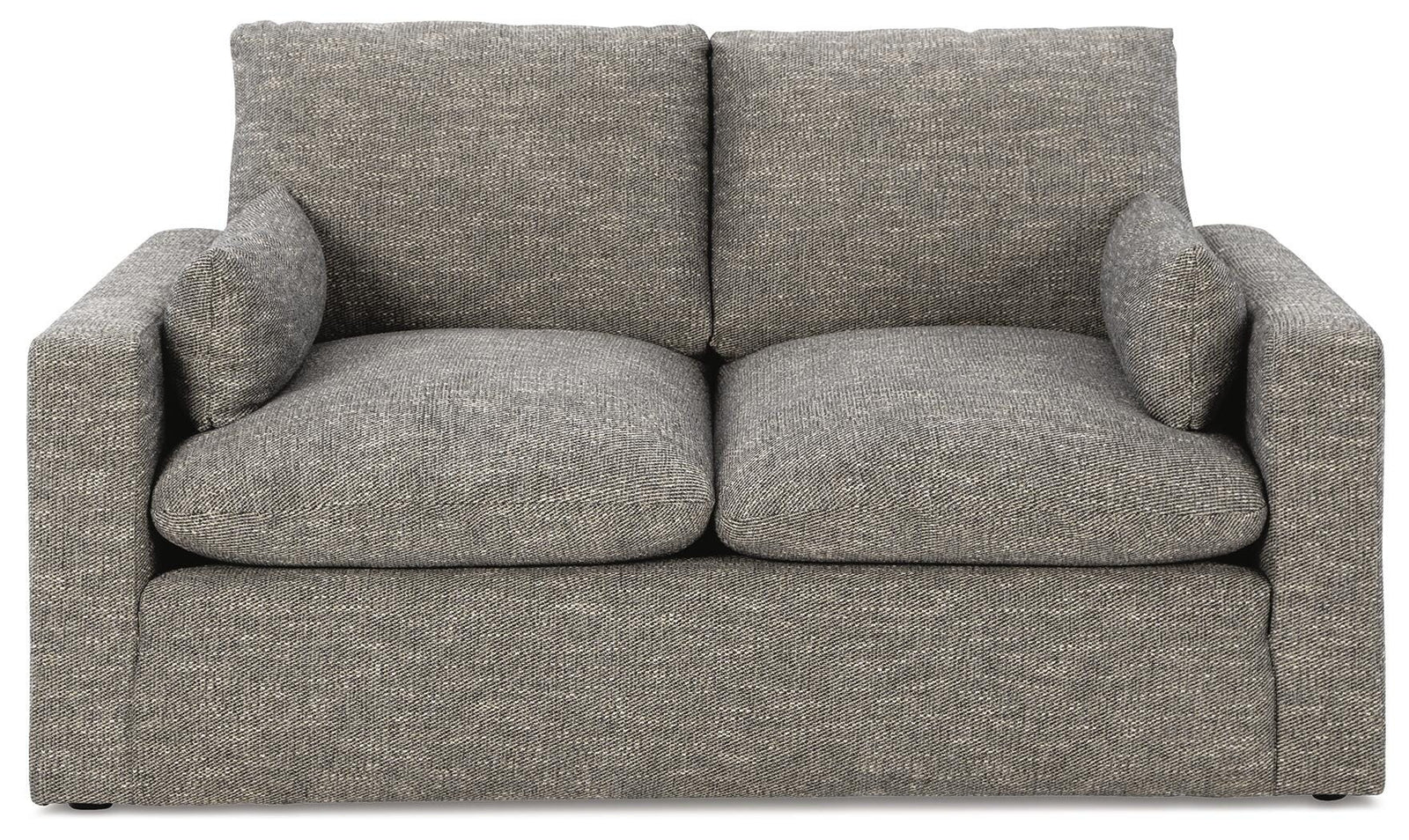 Dramatic Loveseat - Dark Gray (1)