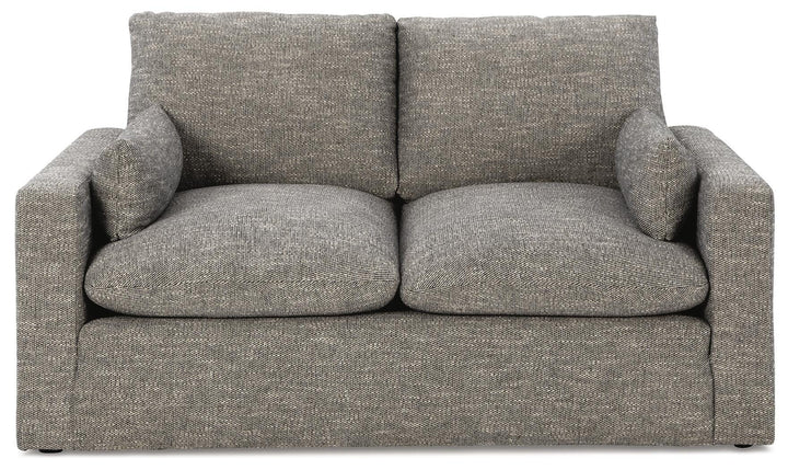 Dramatic Loveseat - Dark Gray (1)