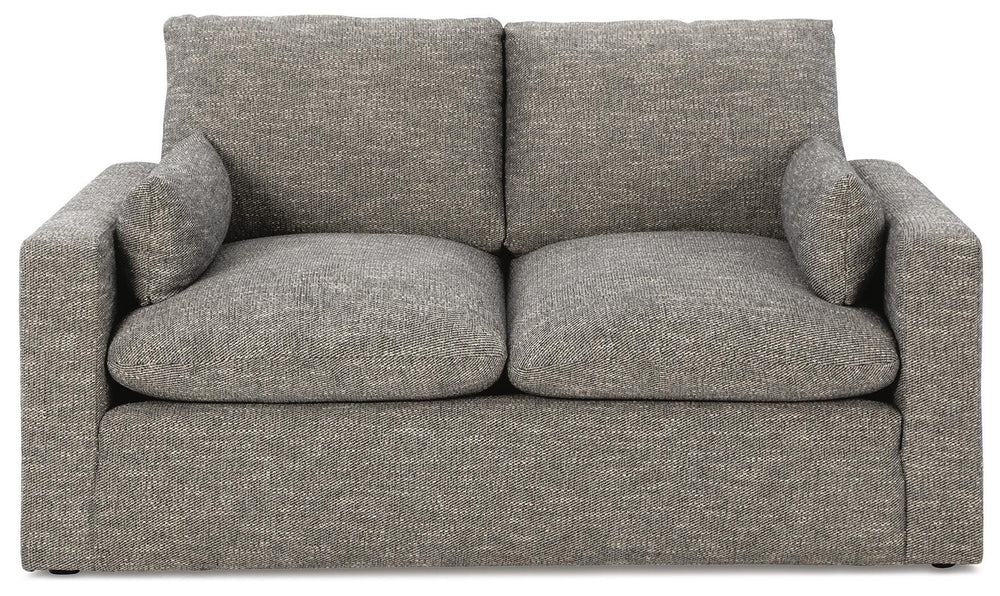Dramatic Sofa, Loveseat, Oversized Chair and Ottoman - Granite (6)