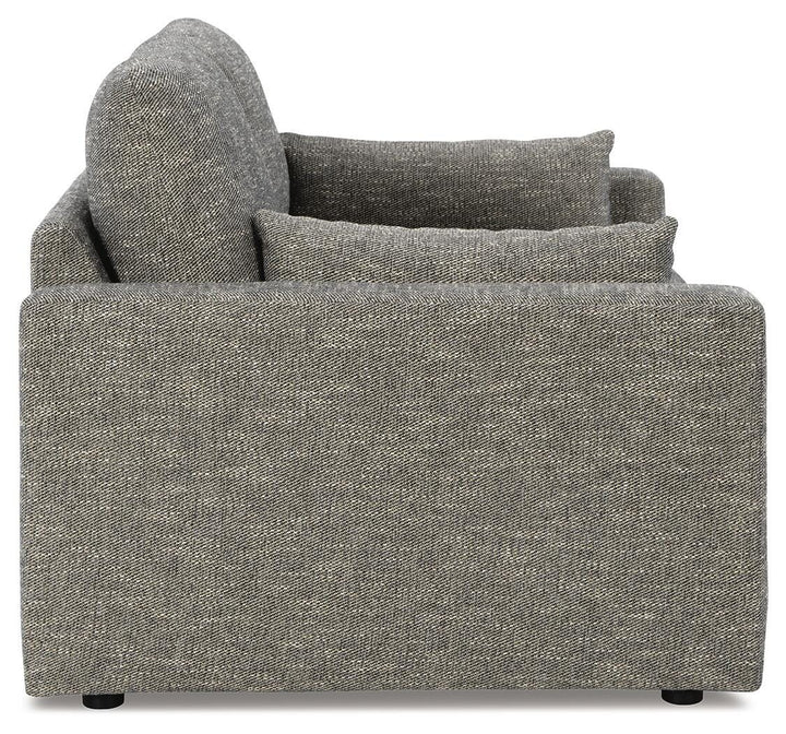 Dramatic Loveseat - Dark Gray (4)